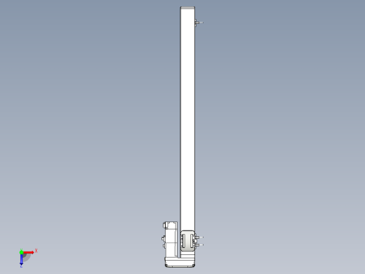 Toyo东佑达直线模组-ETH5M-BR-750-M10B俯视缩略图