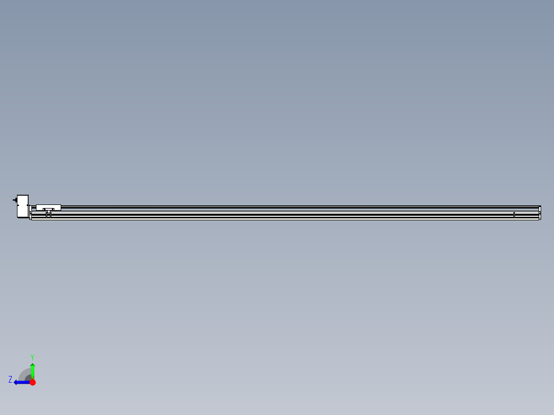 Toyo东佑达直线模组-ETB17-2900-RU右视图