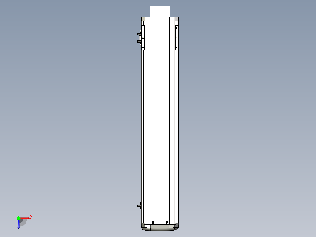 Toyo东佑达直线模组-ETH13-600-BM-400W+煞車俯视图