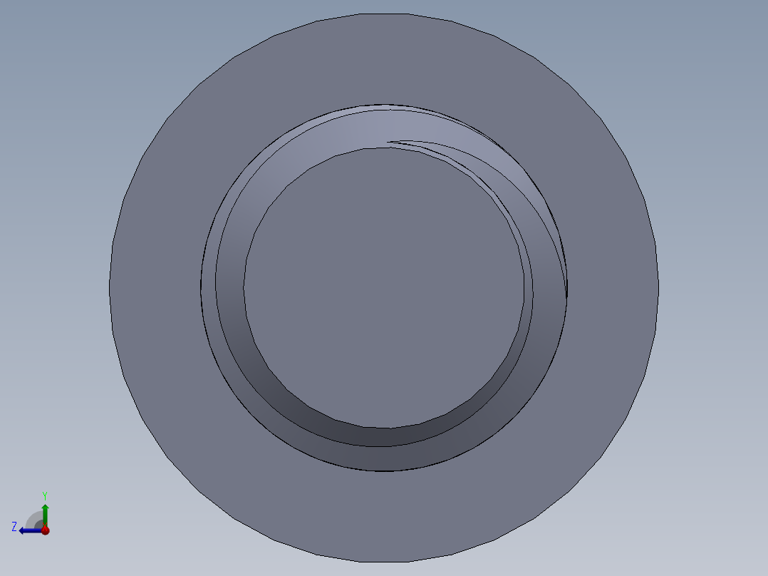 粗螺纹 SHCS 螺钉-SHCS 9.525.x16x1.SLDPRT右视图