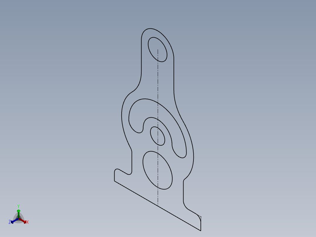 SW建模练习题-practice 8正等轴测图