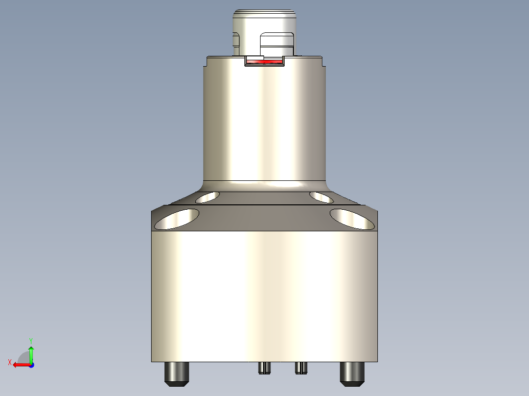 KOSMEKSFA3000-G0A-160-H75多系列多零件图纸模型多系列多零件图纸模型后视图