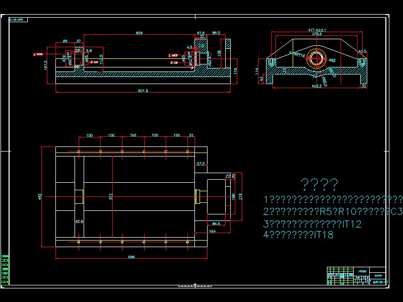 Q272-数控铣床X-Y工作台的结构设计