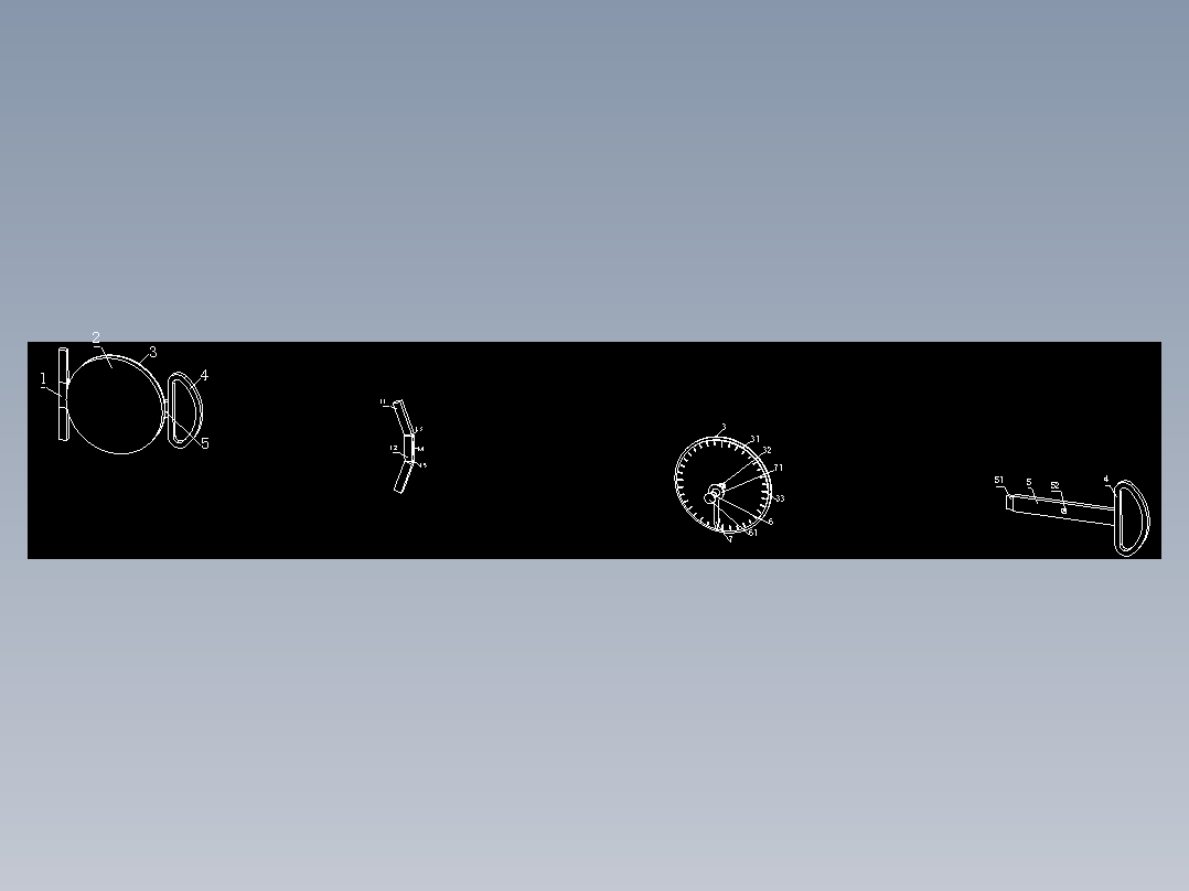 一种便携式市政工程测量装置