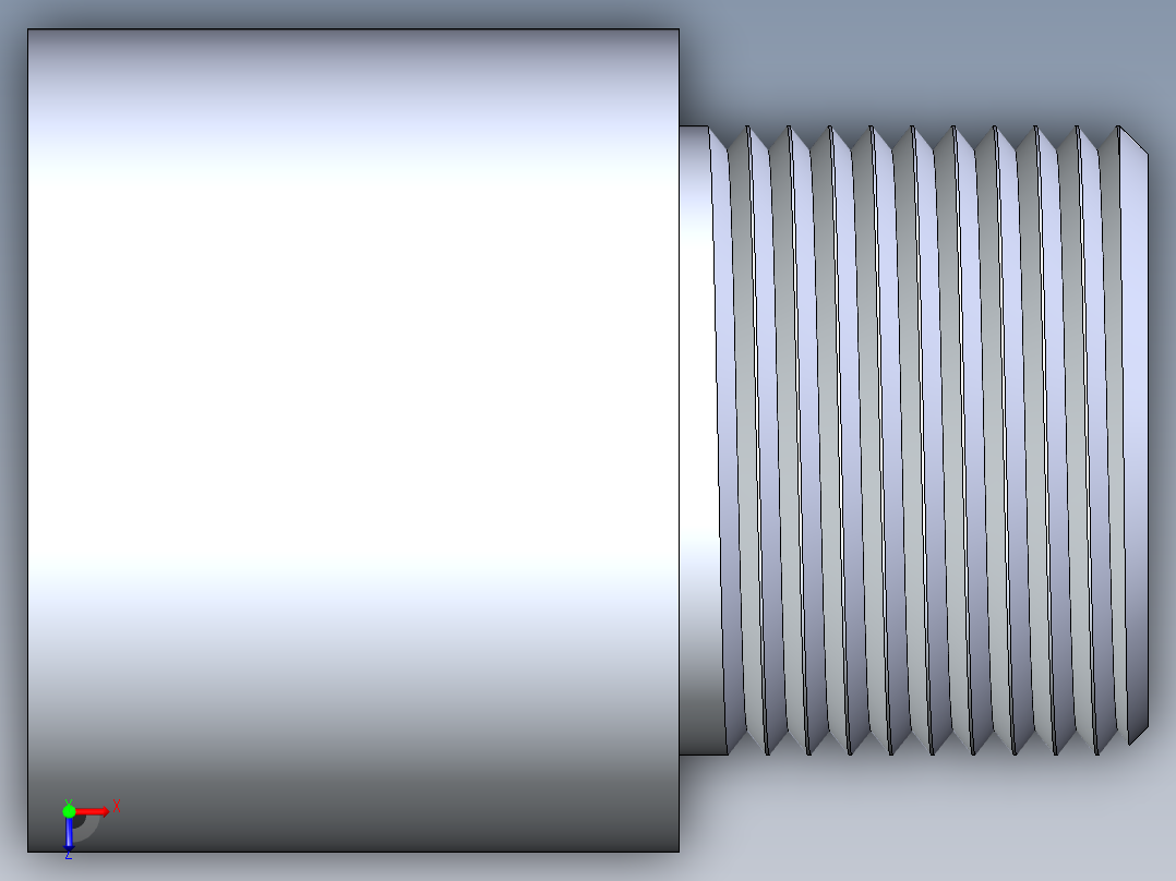 聚氯乙烯配件15-Sch80_MaleAdapter_SxMPT_836-010 _1in俯视图