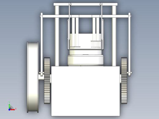 小型蜂窝煤制作机前视缩略图