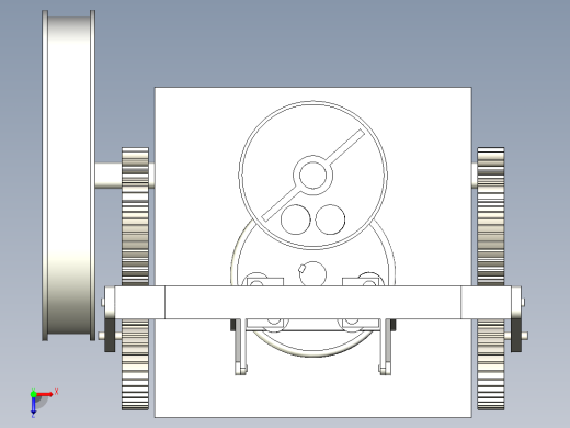 小型蜂窝煤制作机俯视缩略图