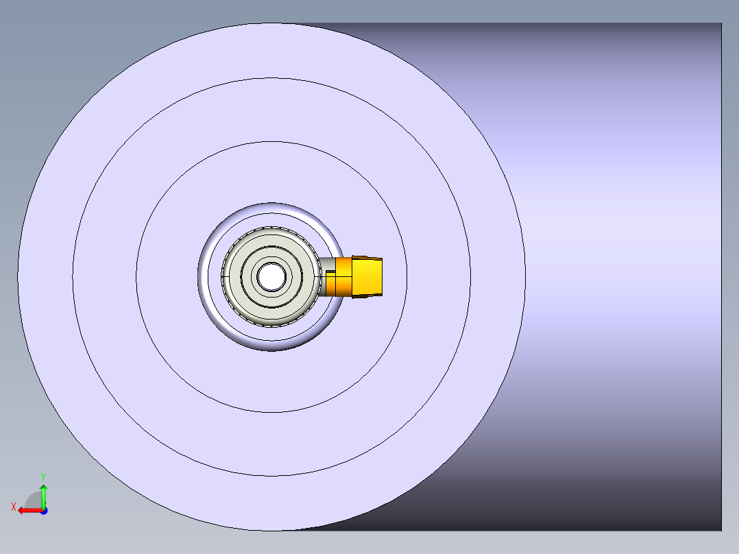 [PVC x PVC] 泄漏检测Low Point Drain-90后视图