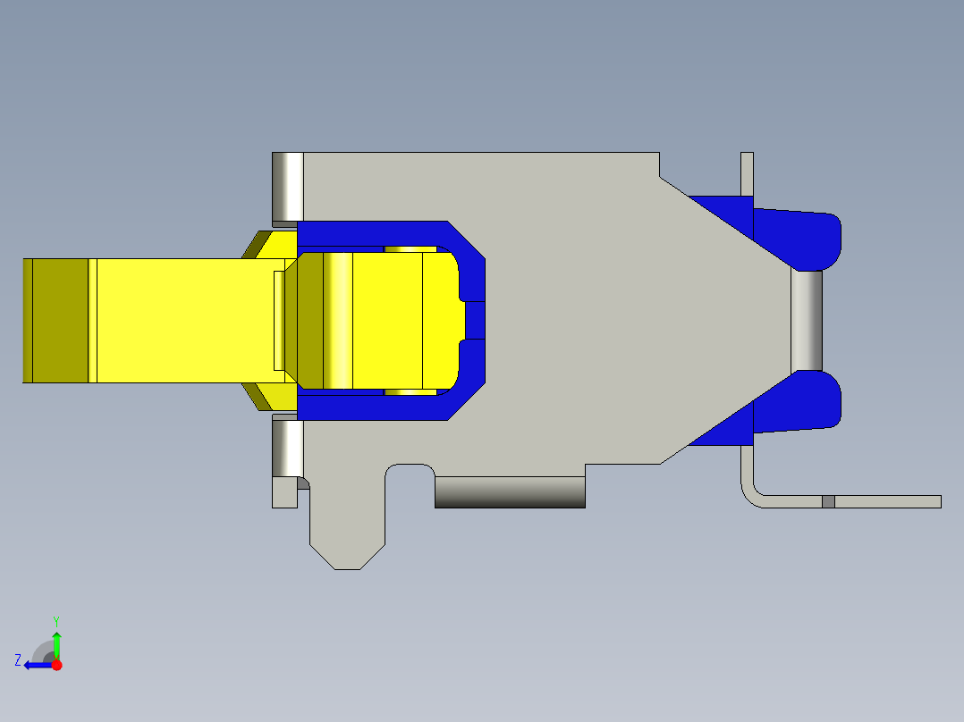 12N型探测器开关右视图