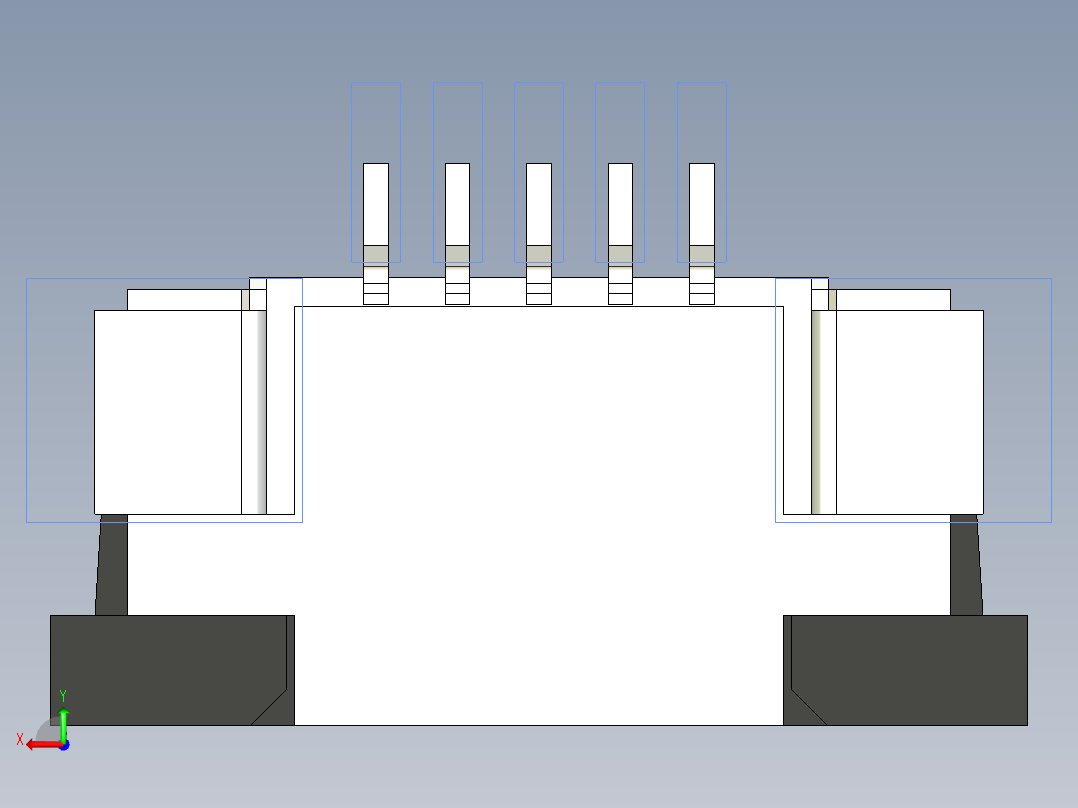连接器 SM-FFC3B05-05-T后视图