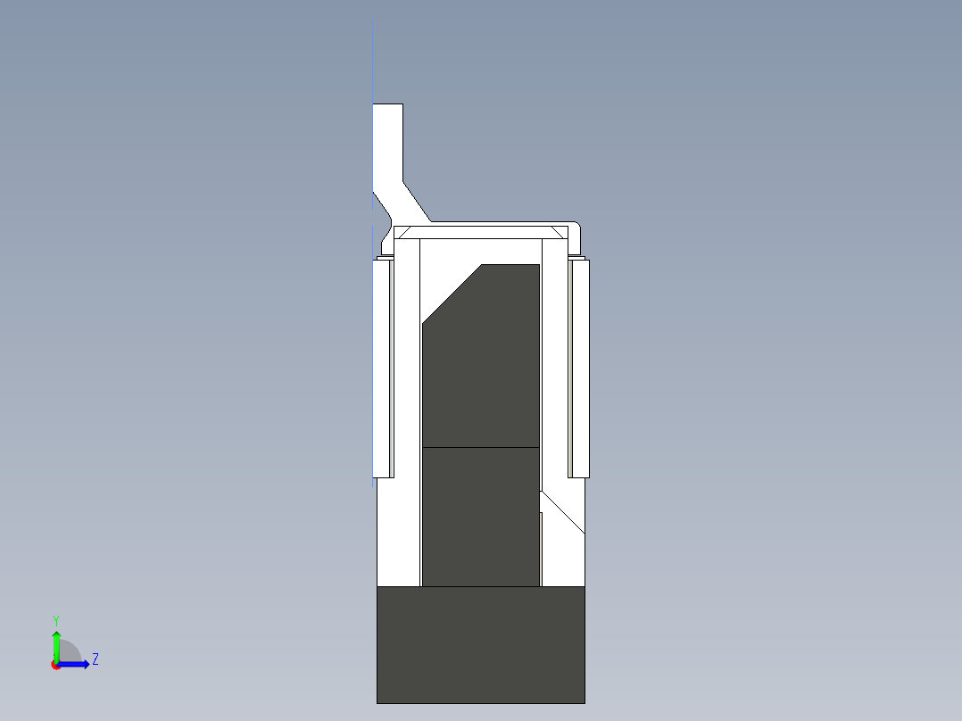 连接器 SM-FFC3B05-05-T左视图