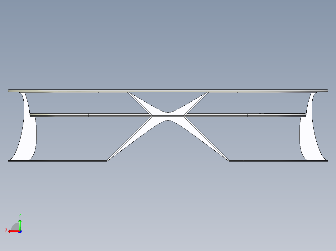 咖啡桌(2)后视图