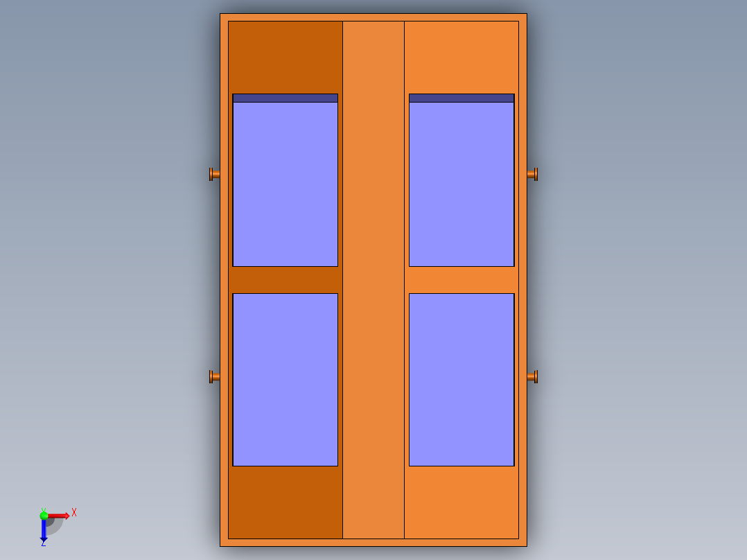 垃圾收集站俯视图