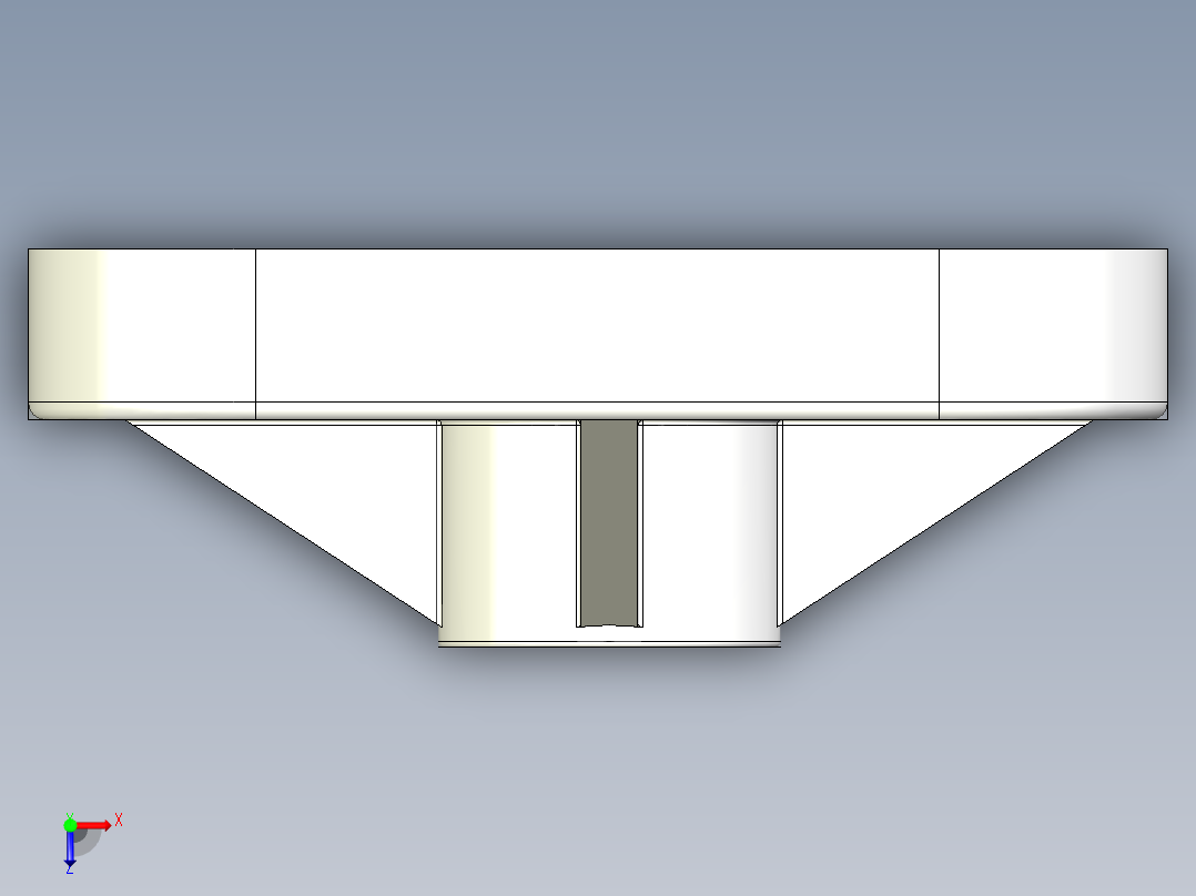 机械零件孔加工UG程序编程刀路俯视图