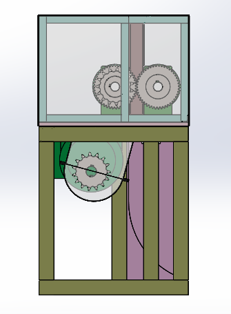 滚刀式裁切机sw18可编辑+cad