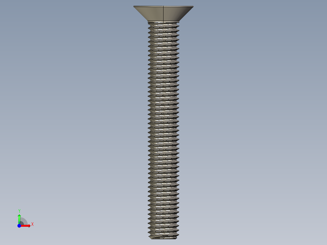 Screw_ISO_10642_M12x90_A2.STEP前视图