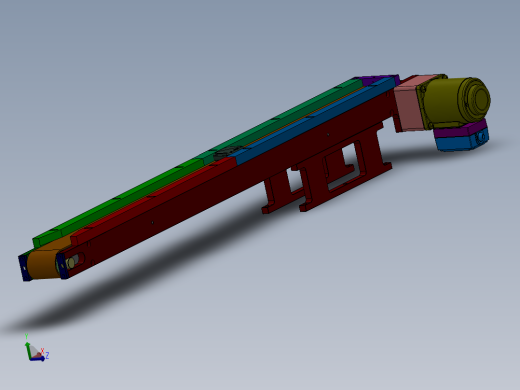 0.95米0.054米皮带输送机构