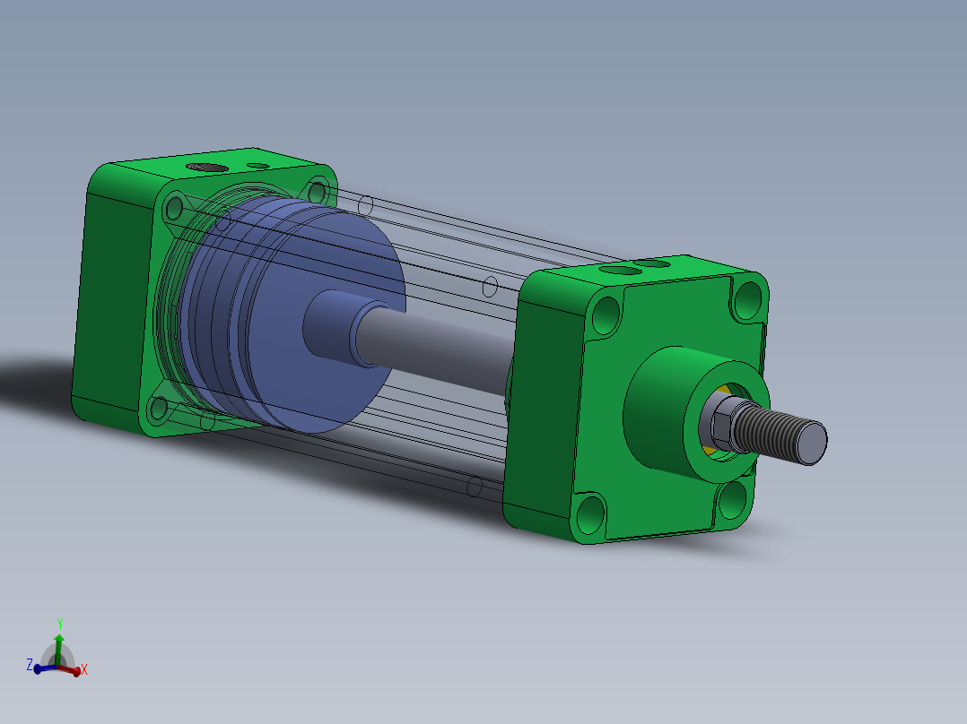 蓝色气动气缸r-100x25x160-1.snapshot.1