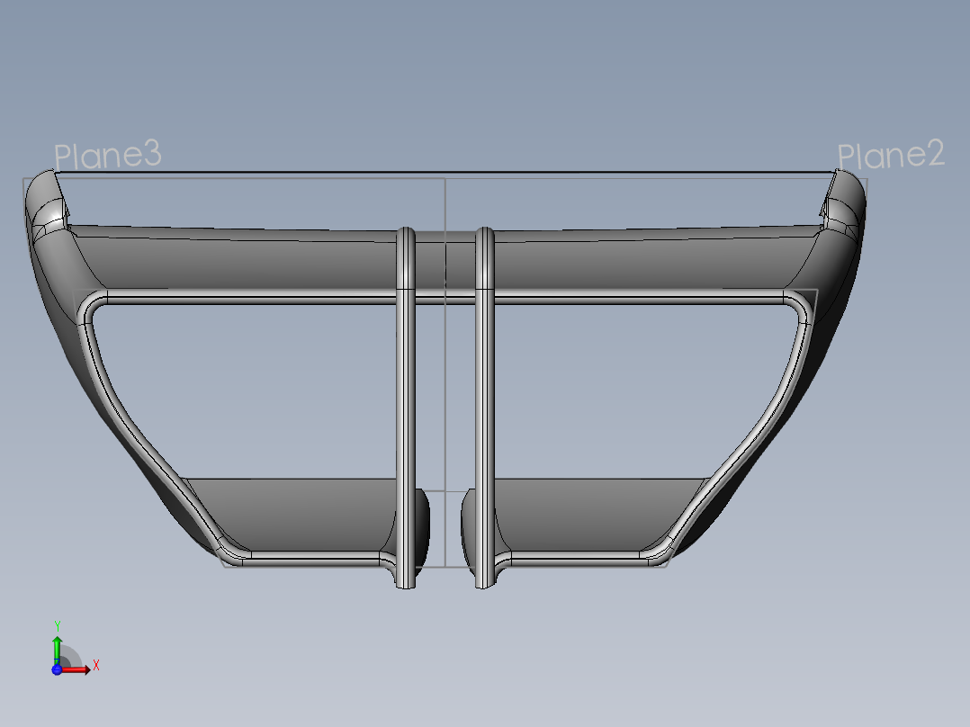 F1 DRS 激活后翼前视图
