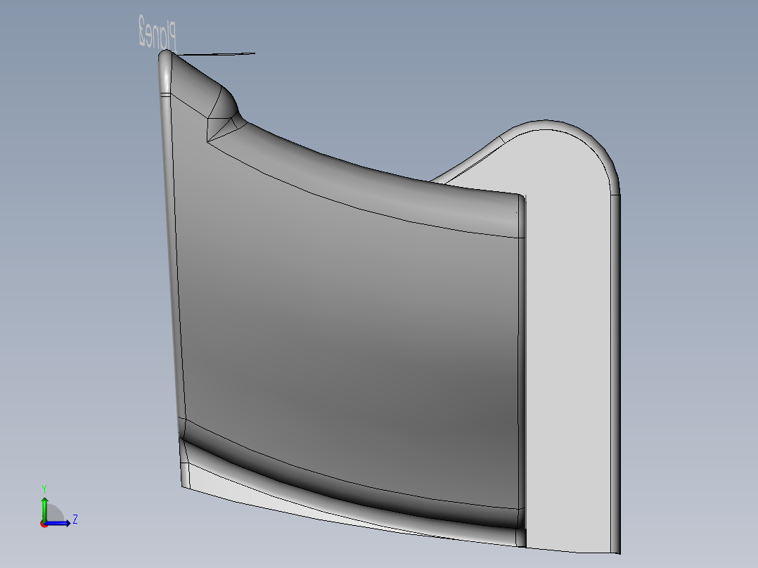 F1 DRS 激活后翼左视图