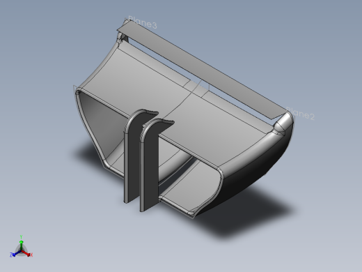 F1 DRS 激活后翼正等轴测缩略图