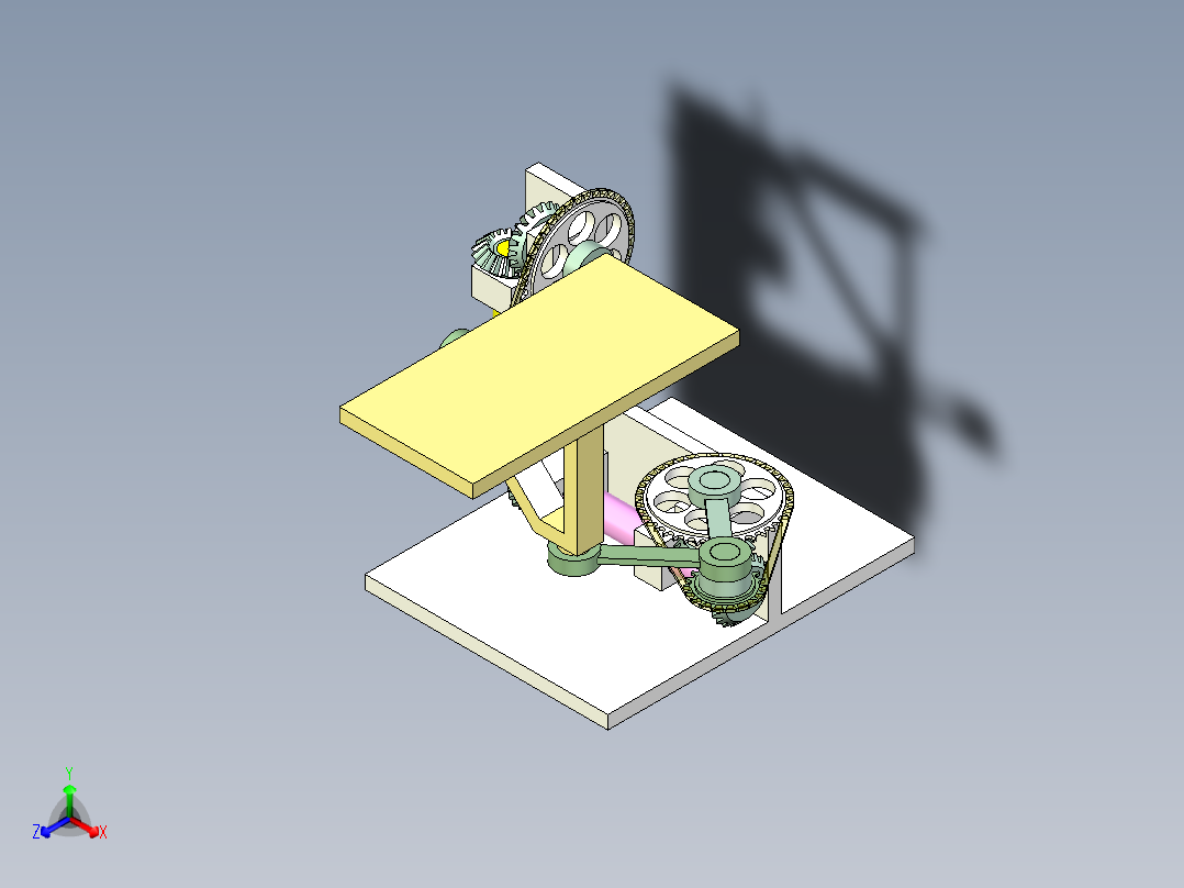 B2004111-线性机构正等轴测图
