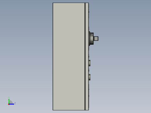 控制屏、屏幕(38)左视缩略图