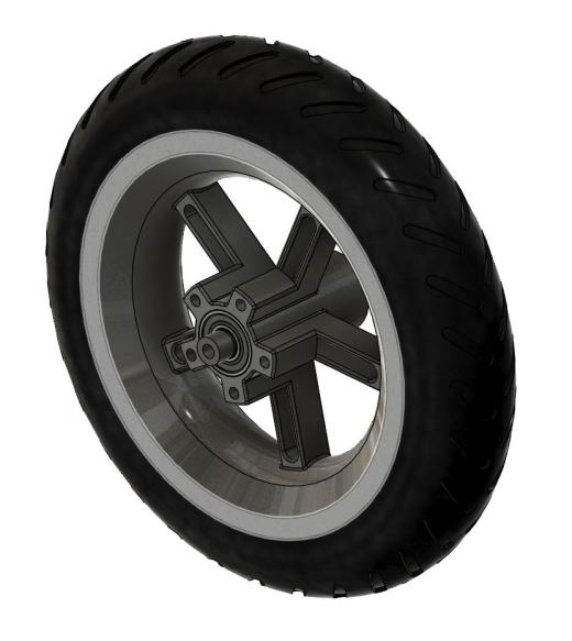 小米 M365 后轮 Pro _ Pro2 - SBY 出品的小米 M365 后轮轮圈轮胎缩略图