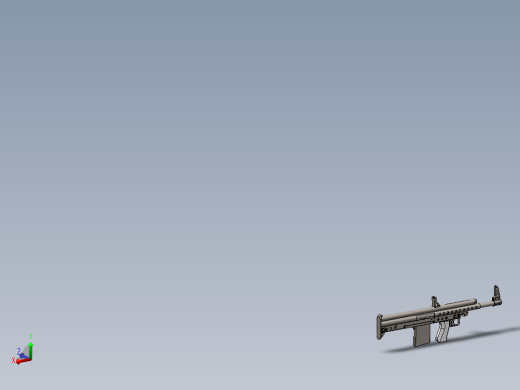 手枪左轮冲锋枪老式狙击步枪设计3D图纸bolt-action-defense-shotgun SW IGS