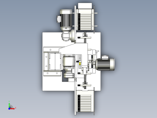 自动打磨机3D数模图纸前视缩略图
