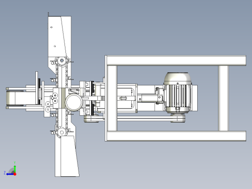 自动打磨机3D数模图纸右视缩略图