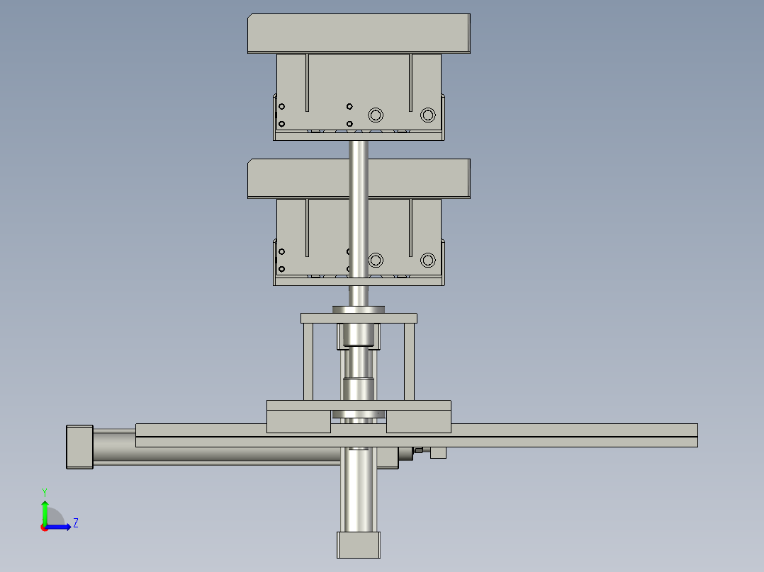 供料装置--2-2左视图