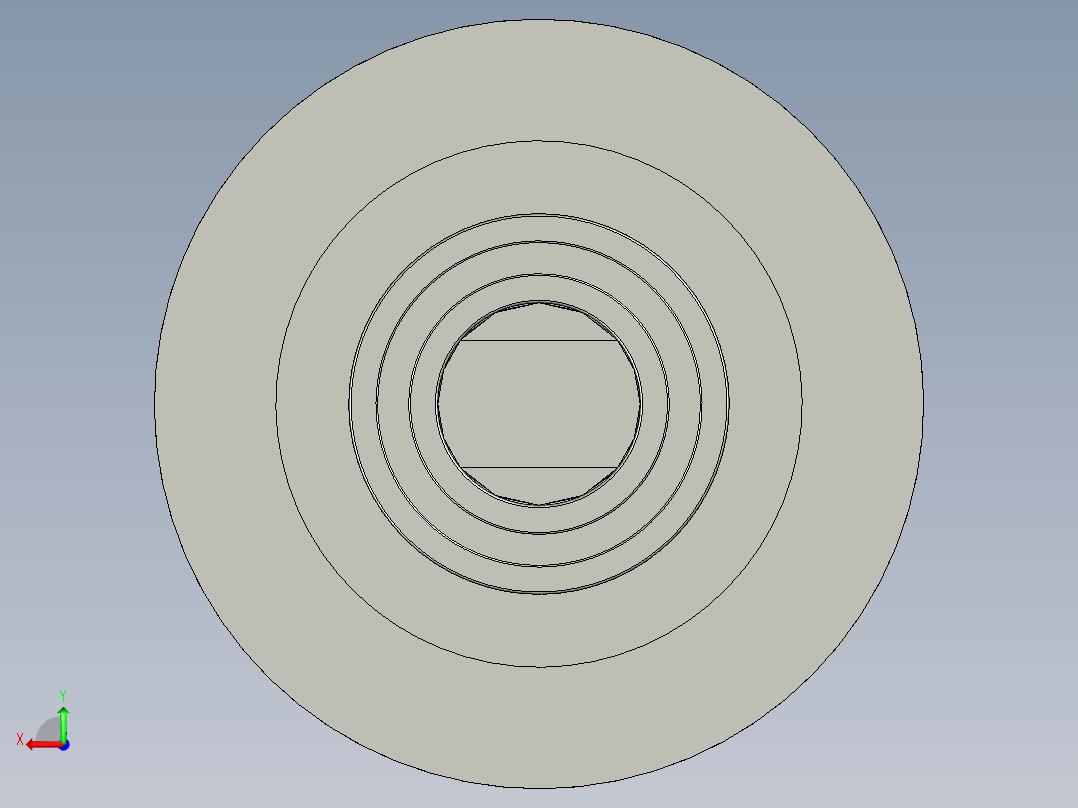 调节端传动辊组件后视图