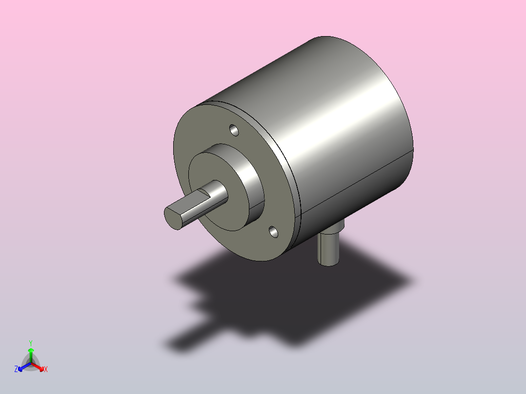 编码器增量编码器E6B2-CWZ6C 10PR 0.5M主视图