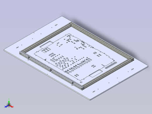 西门子ICT&amp;FCT一体治具3D模型