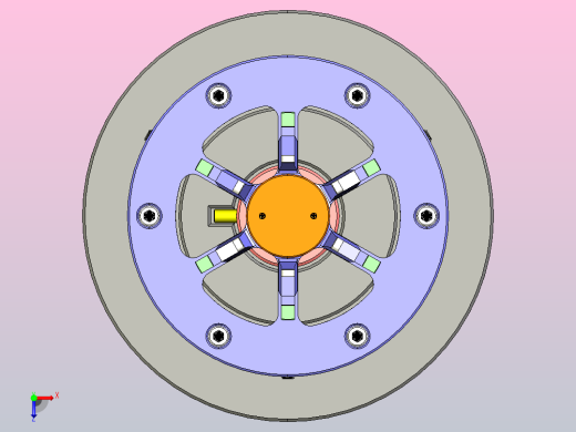 固定装置-800 diaphragm夹紧俯视缩略图