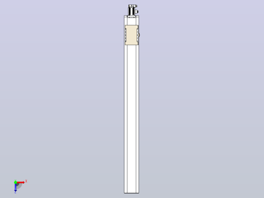 滚珠丝杠直线轴带导轨全封闭TPA-HCR-220D-3210C-L2200-M-Y-P1K-N3俯视缩略图