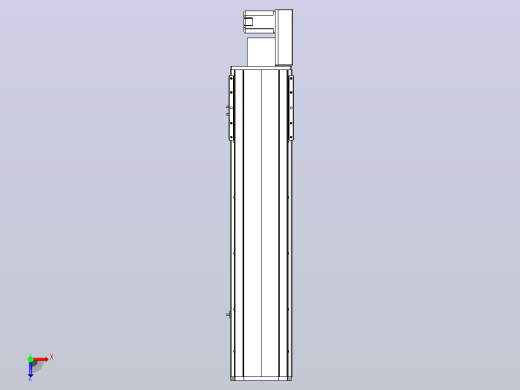 MTB22M标准皮带滑台[MTB22M-L40-750-L-P75-C3]俯视缩略图