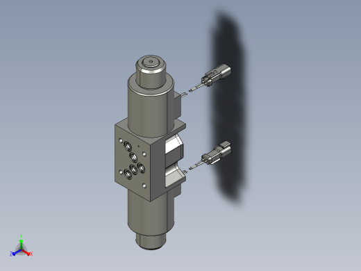伊顿液压元件dg4v-5-c-kup6d2-20-dc-rock正等轴测缩略图