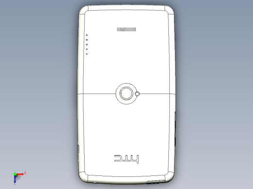 htc one l手机设计概念11俯视缩略图