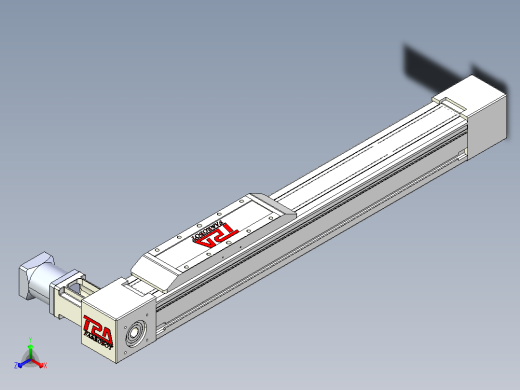伺服电机集成皮带传动直线执行器TPA-OCB-80-140-L350-DL-J60-N3主视缩略图