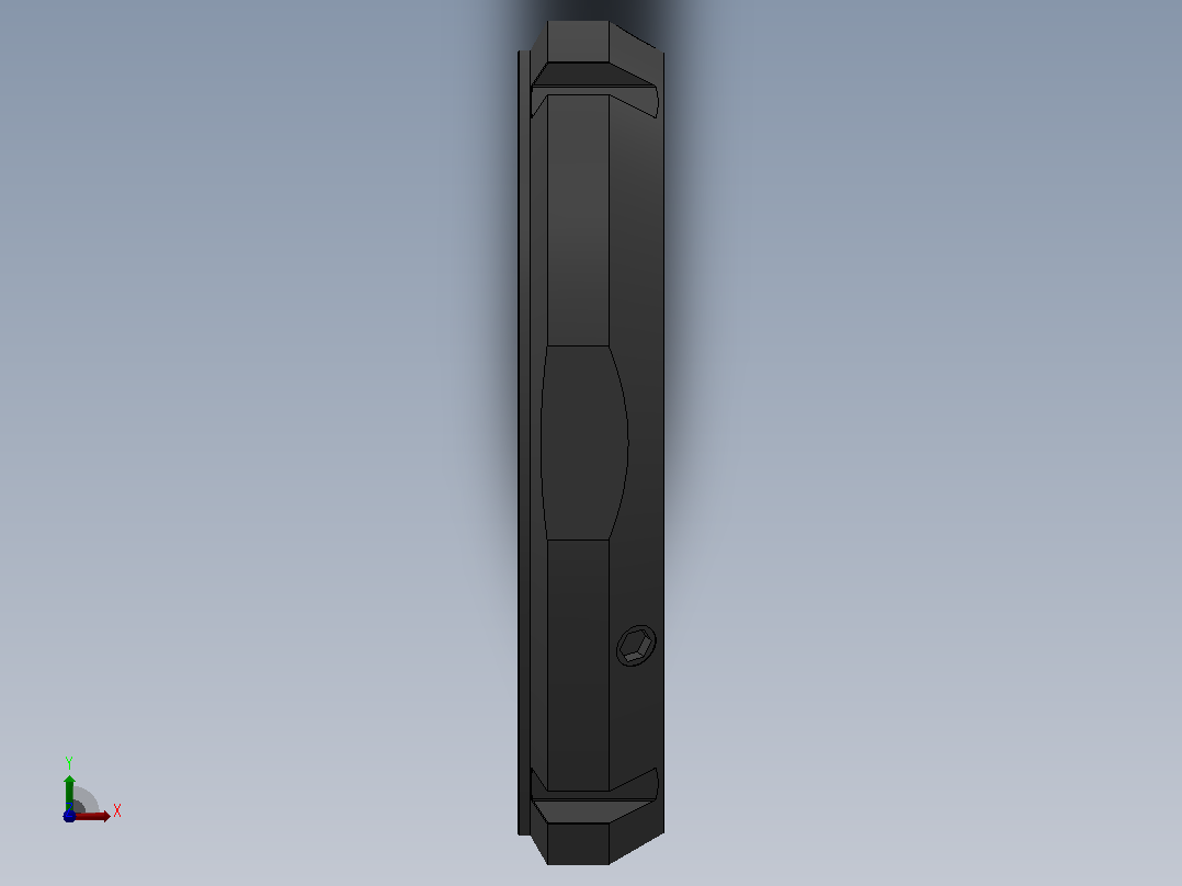 NFA斜角锁紧螺母[NFA M150×2.0]前视图