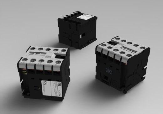 小型接触器caw 04-31-00d 23 6A 24V WEG接触器缩略图