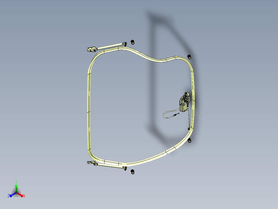 海马M2 MA10-62-300 背门附件主视图