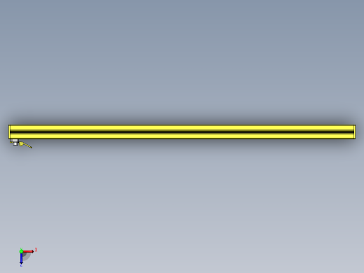 带铝合金型材开闭开关的折叠门俯视缩略图