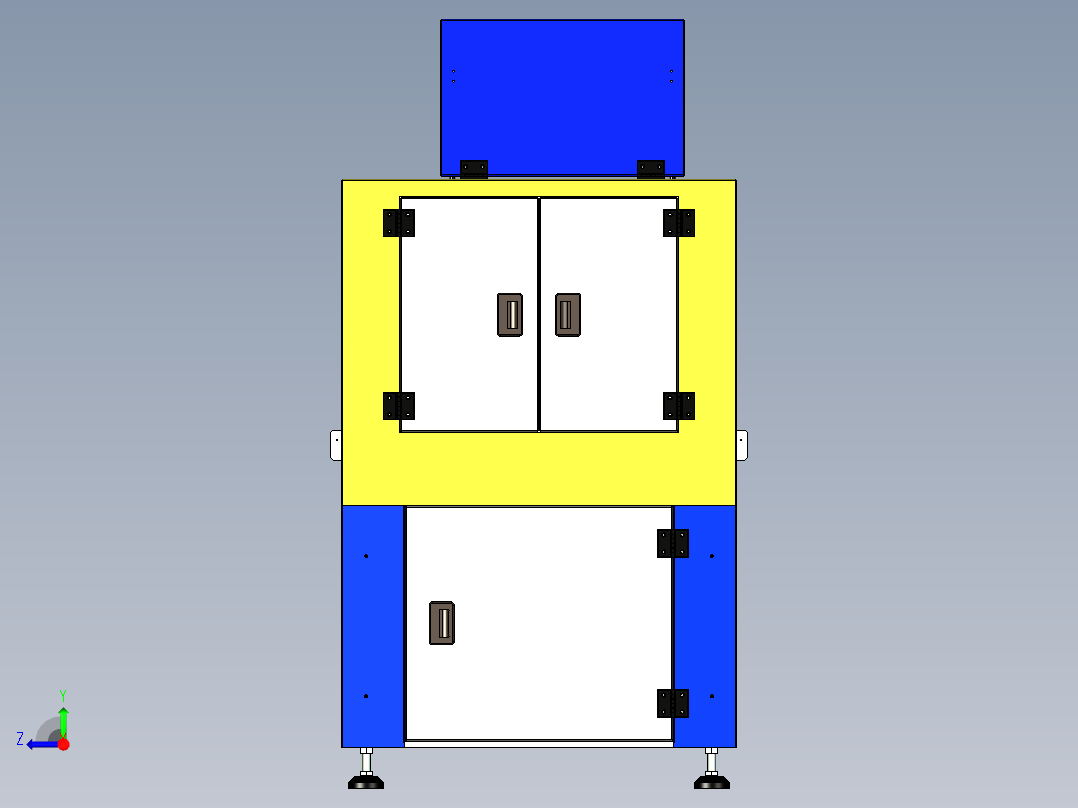 SMT贴标机右视图