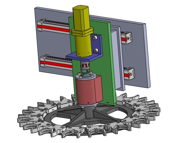 9款转盘式刀库3d图纸 数控立式机床刀库 加工中心立体刀库3d模型