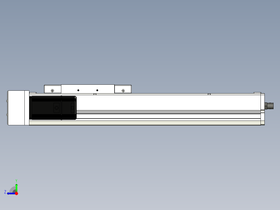 Toyo东佑达直线模组-ECH17-300-BL-400W右视图
