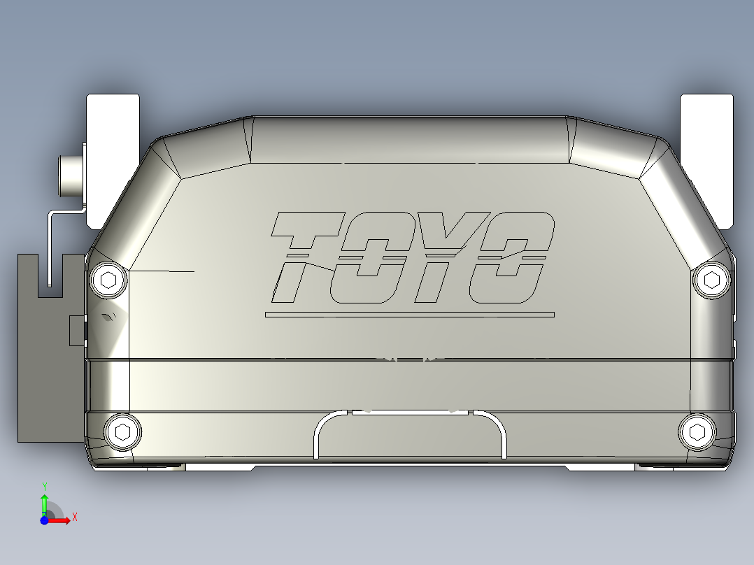 Toyo东佑达直线模组-ETH14-250-M+煞車前视图