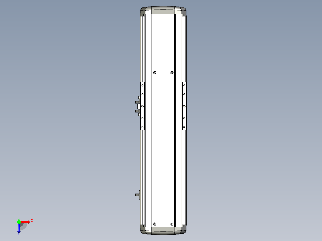 Toyo东佑达直线模组-ETH14-250-M+煞車俯视图